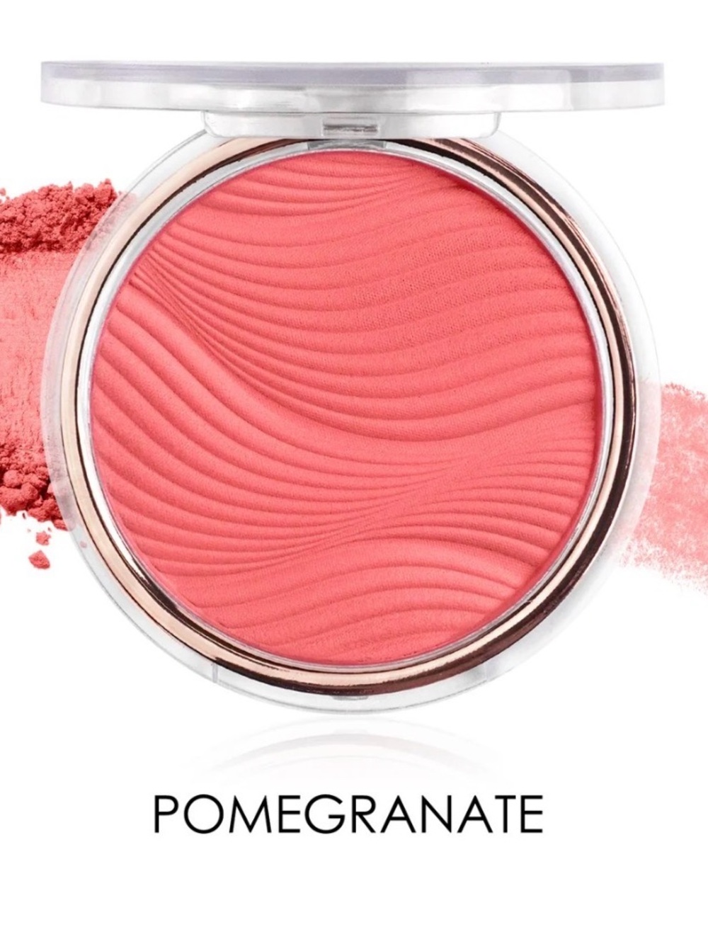 Seraphine Botanicals Tea & Rose Streak Free Satin Blush in Pomegranate